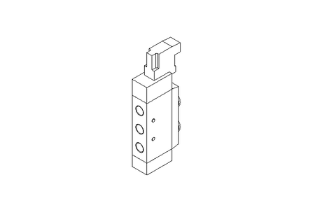 FIVE-WAY SOLENOID VALVE 3/8" 024V DC