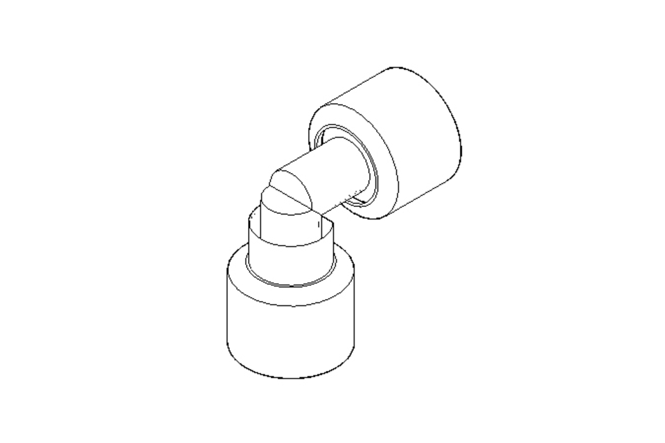 THREADED L-JOINT 3/8