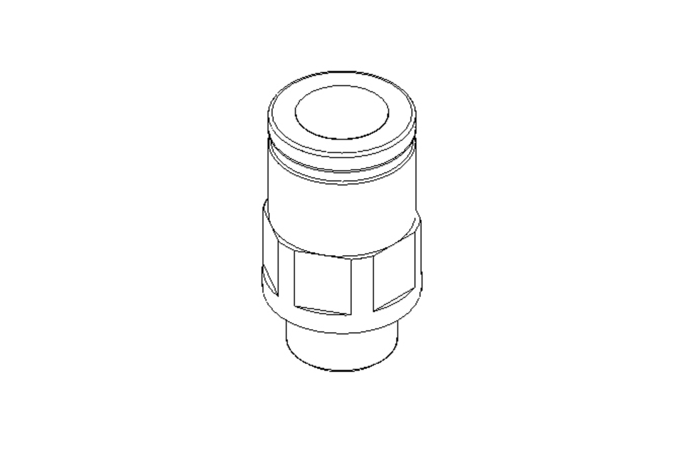 QUICK COUPLING STRAIGHT JOINT 08 1/8