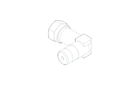 Conector roscado p/ tubos LL 4 M8x1