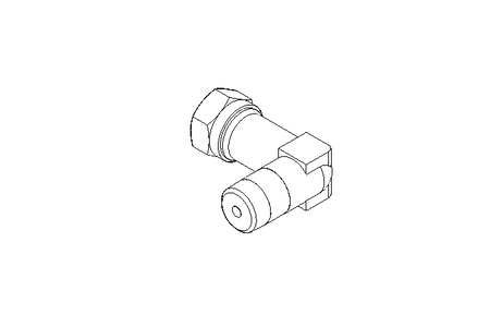 Conector roscado p/ tubos LL 4 M8x1