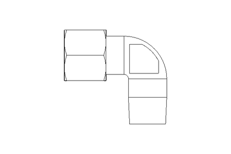 Conector roscado p/ tubos LL 8 R1/8"