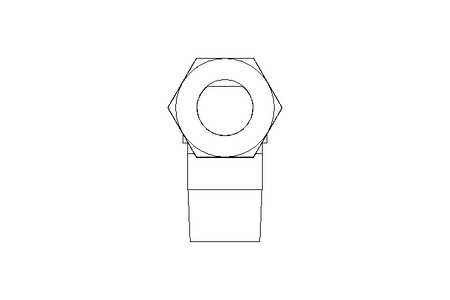 Rohrverschraubung LL 8 R1/8" St-Zn