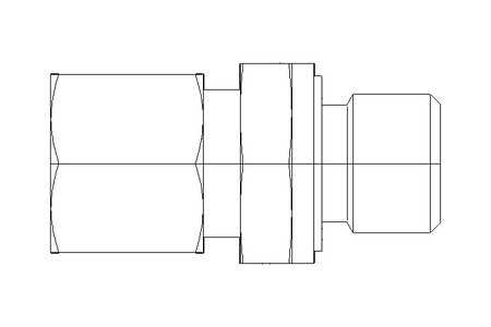 管道螺栓紧固装置 L 8 G1/4" 1.4571 DIN2353