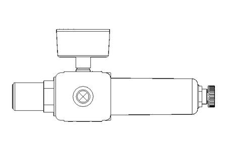 VALVULA REGULADOR 1/4"   0,1-4 BAR