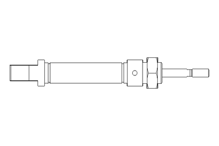 Doppelt wirkender Zylinder D20 Hub50