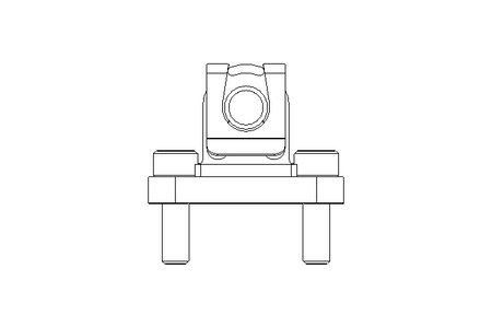 Flange articulada para cilindro SNCB-32