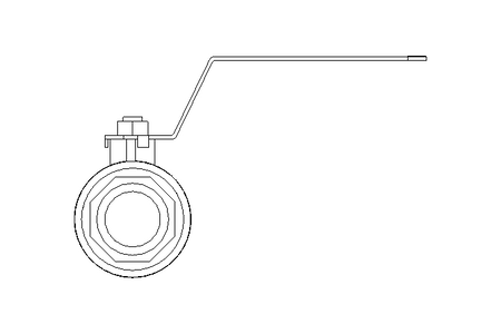 Valvola a sfera 1" PN63 1.4408