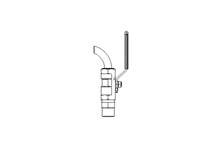 Kugelhahn G1/2 Hand 1.4408