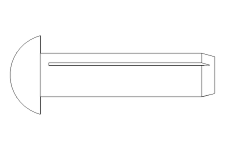 Chiodo intagliato ISO 8746 3x12 A2