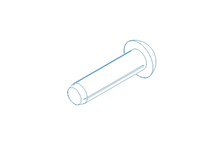 Grooved drive stud ISO8746 3x12 A2