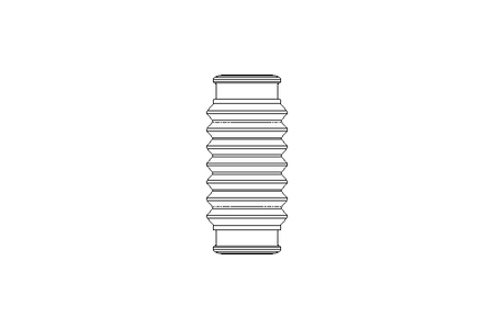 Гофрированный кожух L=35-82 d=35