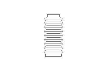 波纹管 L=40-290 d=52 D=70