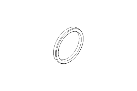 Grooved ring E5 63x75x7 NBR