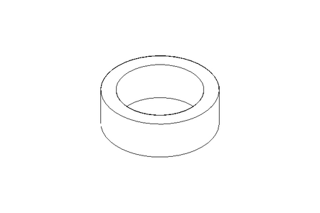 Направляющее кольцо 8,7x11,7x4 PTFE