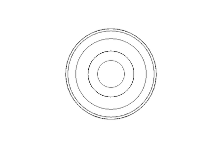 Anel de vedação Glyd PT 5,1x10x2,2 PTFE