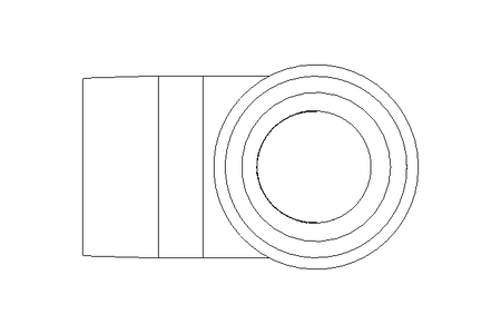 CURVA  90 GRADO  1"