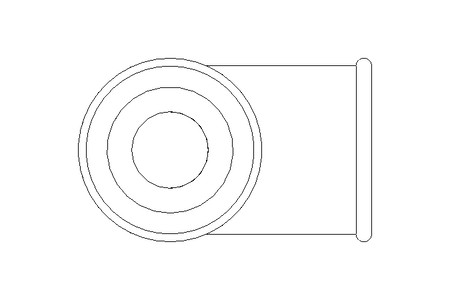 T-Stück B1 1/4" TG-Zn DIN EN 10242