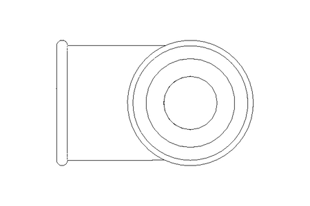 Conector T DIN EN 10242 B1 3/8"