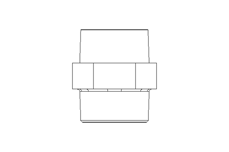 RACCORD DOUBLE   4571    1"X45