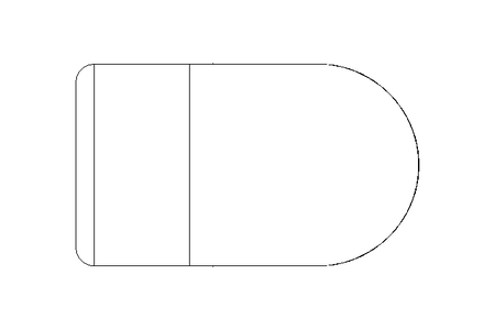 CANTONEIRA  1/4"  L=21  1.4571 DIN2987