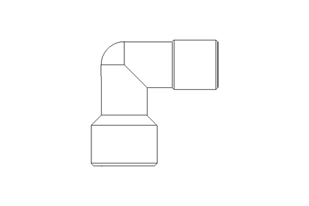 ELBOW    1/8"K-1/8    AISI 316