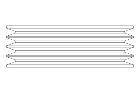 POLEA PARA CORREA TRAPEZOIDAL