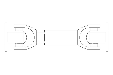 Albero articolato D=58 L1=210 L2=245