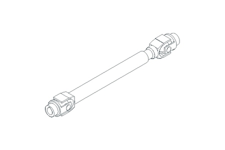 Eje articulado D=32 L1=450 L2=510