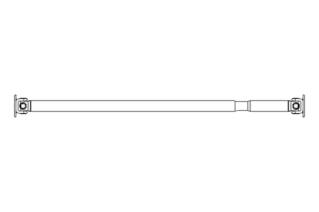 Universal joint shaft D=150 L1=2000 L2=