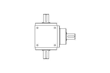 Kegelradgetriebe K156 D0 I= 1:1