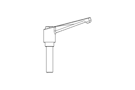 Klemmhebel M10x40 1.4305