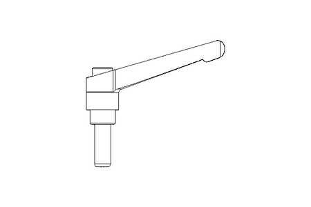 Klemmhebel M12x32 1.4305