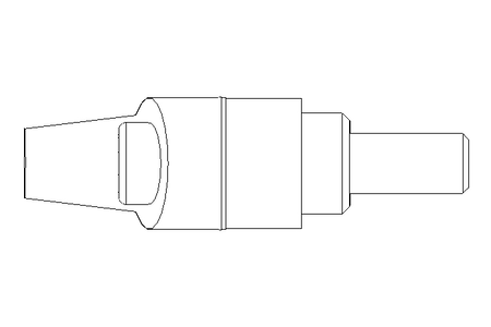 Clamping lever M8