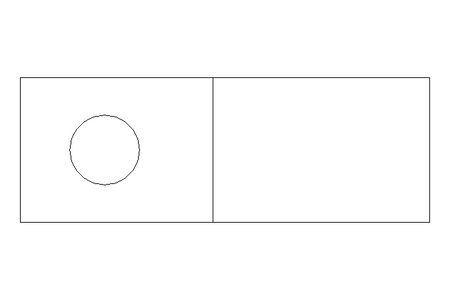 Braçadeira de tubo D=15 B=12