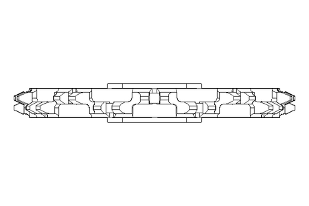 Kettenrad DB40 B20 Z18