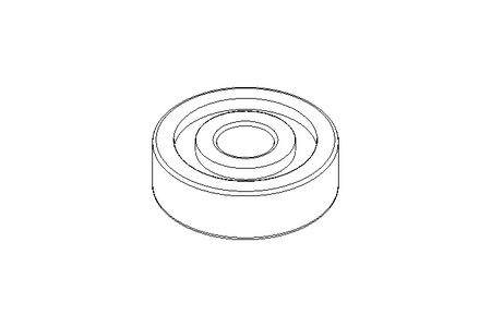 Rolamento de esferas S625 2RS 5x16x5