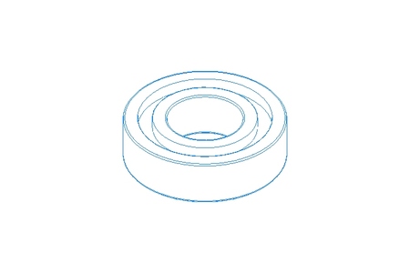 Roulem. rainuré à billes 6002 2RS 15x32