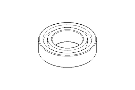 Deep groove ball bearing 6005 25x47x12