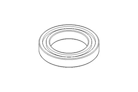 Deep groove ball bearing 6018 2RS 90x140