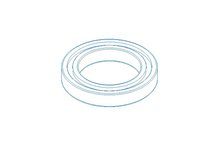 Roulem. rainuré à billes 6019 2RS 95x145