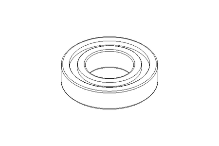 Rolamento de esferas 6208 NR 40x80x18