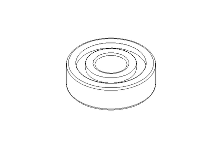 Roulem. rainuré à billes 6303 RS 17x47