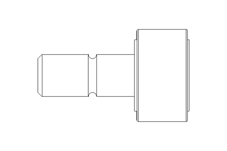 Kurvenrolle D=22