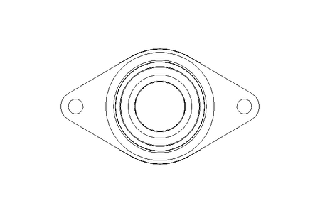 Фланцевый подшипник RCJTZ FA125.8 60x138