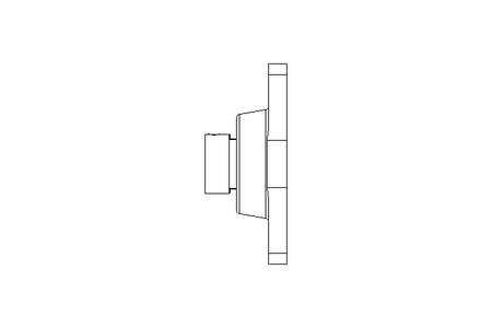 Mancal de flange PCJT 20x61x31