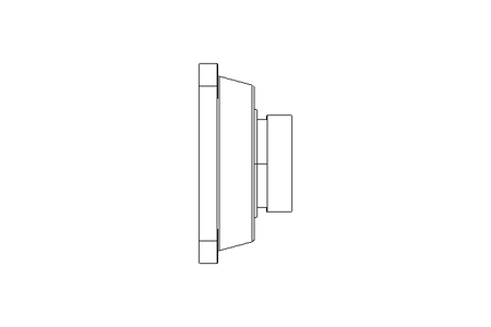 Cuscinetto flangiato RCJ N 50/62,7x143