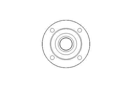 Mancal de flange PME 35x135x38,9