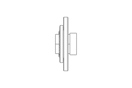 Mancal de flange RME FA125.8 40x145x56,3