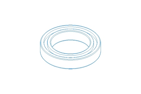 Cuscin.scanalato a sfera 61803 2RS 17x26